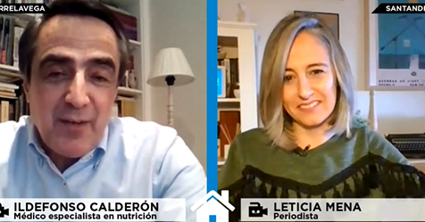 ENTREVISTA DEL DR. ILDEFONSO CALDERON CON EL DIARIO MONTAÑES